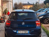 Usata BMW 114 95 CV (69 kW) 2014 Blu/azzurro Utilitaria