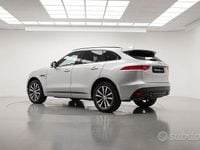 Usata Jaguar F-Pace R-Sport 300 CV (220 kW) 2018 Argento SUV
