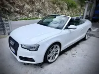 Usata Audi A5 Cabriolet Ambiente 333 CV (244 kW) 2012 Bianco Cabrio