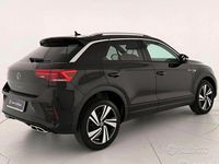 Usata VW T-Roc R-line 116 CV (85 kW) 2023 Nero SUV