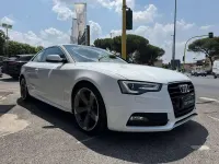 Usata Audi A5 S-Line 177 CV (130 kW) 2014 Bianco Coupé