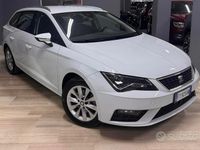 Usata Seat Leon 115 CV (84 kW) 2018 Bianco Station wagon