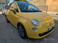 Usata Fiat 500 Sport 69 CV (50 kW) 2009 Bianco Cabrio