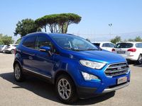 Usata Ford Ecosport Titanium S 125 CV (91 kW) 2018 Blu/azzurro SUV