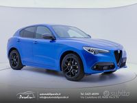 Usata Alfa Romeo Stelvio Ti 210 CV (154 kW) 2021 Blu SUV
