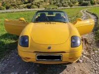 Usata Fiat Barchetta 131 CV (96 kW) 1998 Giallo Cabrio