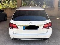 Usata Mercedes E250 204 CV (150 kW) 2015 Bianco Station wagon