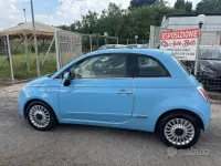 Usata Fiat 500 85 CV (62 kW) 2010 Blu Berlina