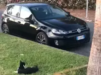Usata VW Golf VI 110 CV (80 kW) 2009 Nero Utilitaria