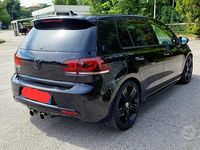 Usata VW Golf VI R 270 CV (198 kW) 2011 Nero Utilitaria