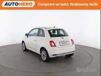Usata Fiat 500 Lounge 70 CV (51 kW) 2017 Bianco Utilitaria