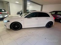 Usata Mercedes A180 AMG 108 CV (79 kW) 2018 Bianco Berlina