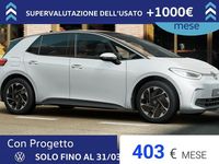 Nuova VW ID.3 Pro 69 kW (95 CV) 2025 Glacier white metallizzato nero Utilitaria