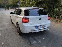Usata BMW 116 Sport Line 136 CV (100 kW) 2012 Bianco Utilitaria