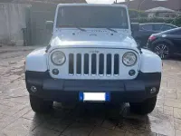 Usata Jeep Wrangler Sahara 200 CV (147 kW) 2018 Bianco SUV