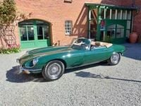 Usata Jaguar E-Type 276 CV (202 kW) 1973 Verde Cabrio