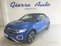 Usata VW T-Roc Cabriolet 110 CV (80 kW) 2023 Bluazzurro Cabrio