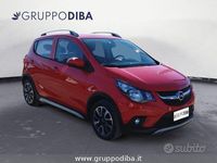 Usata Opel Karl Rocks 75 CV (55 kW) 2017 Rosso Utilitaria