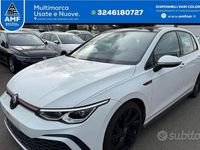 Usata VW Golf VIII GTI 244 CV (179 kW) 2022 Bianco Berlina