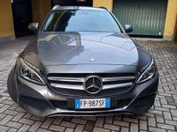 Usata Mercedes C200 Business 136 CV (100 kW) 2016 Grigio Station wagon