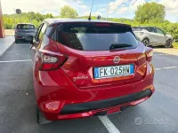 Usata Nissan Micra Tekna 90 CV (66 kW) 2019 Rosso Utilitaria
