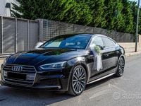Usata Audi A5 S-Line 150 CV (110 kW) 2019 Nero Berlina