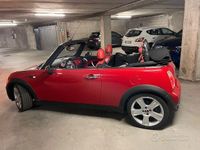 Usata Mini Cooper Cabriolet 116 CV (85 kW) 2005 Rosso Cabrio