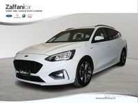 Usata Ford Focus ST-Line 125 CV (91 kW) 2019 Bianco Station wagon