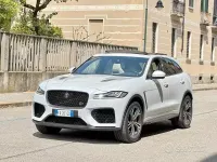Usata Jaguar F-Pace Supercharged 551 CV (405 kW) 2019 Glacier white perlato SUV