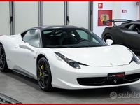 Usata Ferrari 458 566 CV (416 kW) 2011 Bianco Coupé