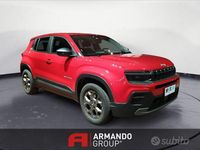 Usata Jeep Avenger Longitude 101 CV (74 kW) 2023 Rosso SUV