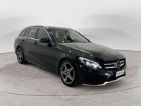 Usata Mercedes C220 Premium 170 CV (125 kW) 2018 Nero Station wagon