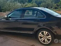 Usata Mercedes C220 Avantgarde 170 CV (125 kW) 2007 Nero Berlina