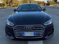 Usata Audi A5 Sportback Ambiente 190 CV (139 kW) 2018 Blu/azzurro Utilitaria