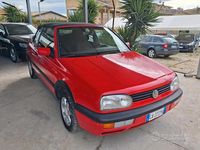Usata VW Golf Cabriolet GT 75 CV (55 kW) 1994 Rosso Cabrio