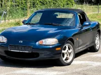 Usata Mazda MX5 110 CV (80 kW) 1998 Bluazzurro Cabrio