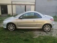 Usata Peugeot 206 CC 109 CV (80 kW) 2006 Argento Cabrio