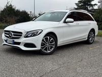 Usata Mercedes C250 Premium 204 CV (150 kW) 2015 Bianco Station wagon
