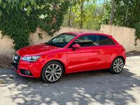Usata Audi A1 90 CV (66 kW) 2014 Rosso Utilitaria