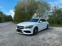 Usata Mercedes CLA200 AMG line 156 CV (114 kW) 2018 Bianco Coupé