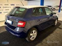 Usata Skoda Fabia Ambition 60 CV (44 kW) 2017 Blu/grigio metallizzato Berlina
