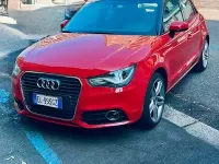 Usata Audi A1 S-Line 122 CV (89 kW) 2012 Rosso Utilitaria