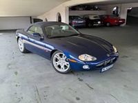 Usata Jaguar XKR 363 CV (266 kW) 2002 Blu Cabrio
