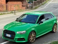 Usata Audi S3 310 CV (228 kW) 2017 Verde Berlina