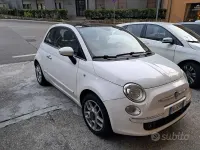 Usata Fiat 500C 69 CV (50 kW) 2009 Bianco Cabrio