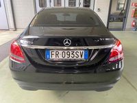 Usata Mercedes C180 122 CV (89 kW) 2018 Nero Berlina