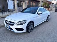 Usata Mercedes C250 Premium Plus 211 CV (155 kW) 2016 Bianco Coupé