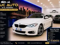 Usata BMW 420 M Sport 190 CV (139 kW) 2015 Bianco Cabrio