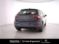 Usata VW Polo Life 95 CV (69 kW) 2023 Grigio Utilitaria