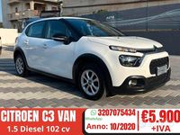 Usata Citroën C3 102 CV (75 kW) 2020 Bianco Utilitaria
